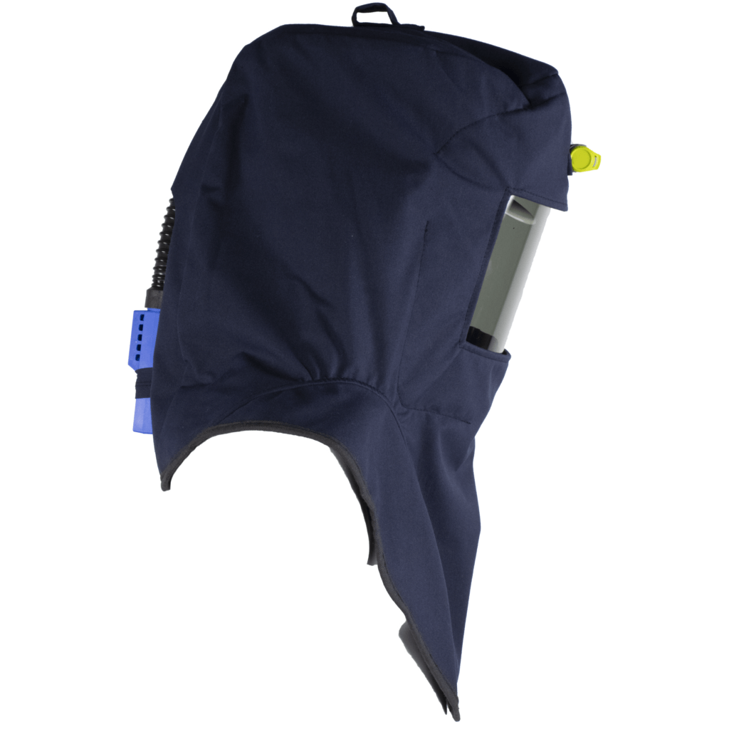 40 Cal LAN™ Arc Flash Hood with Light and Ventilation System