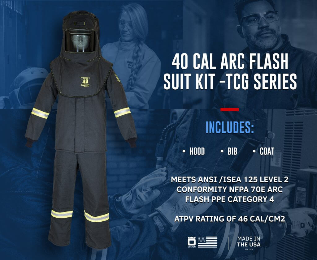 55 Cal TCG™ Arc Flash Kit (Hood, Coat, and Bib)