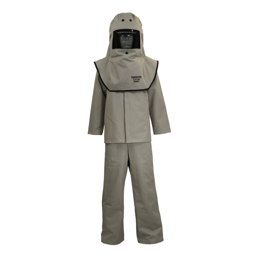 40 Cal CAT™ Arc Flash Hood, Coat, and Bib Suit Set