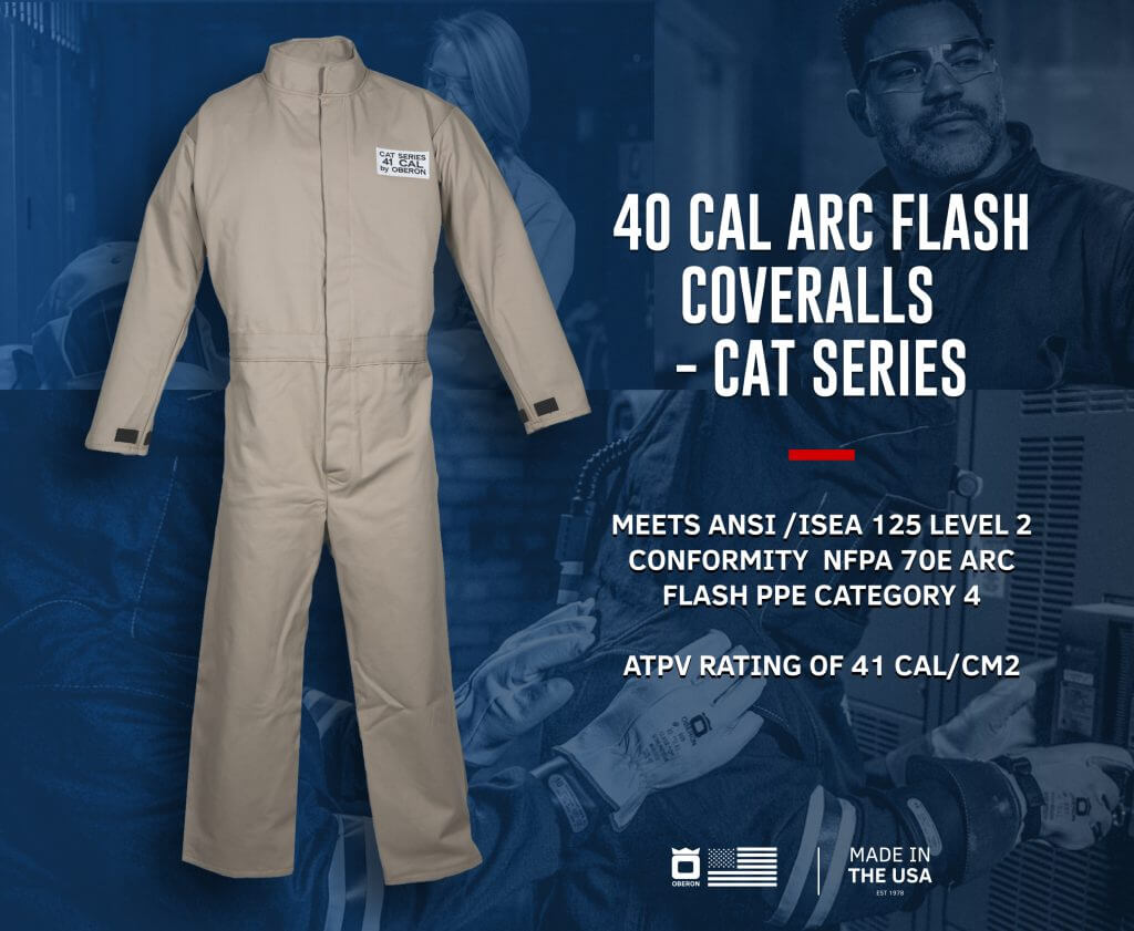 40 Cal CAT™ Arc Flash Coveralls