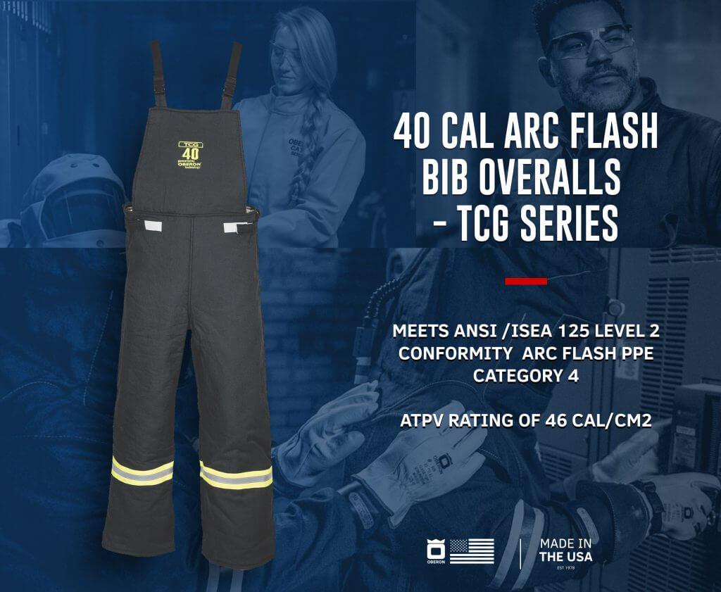 40 Cal TCG™ Arc Flash Bib Overalls